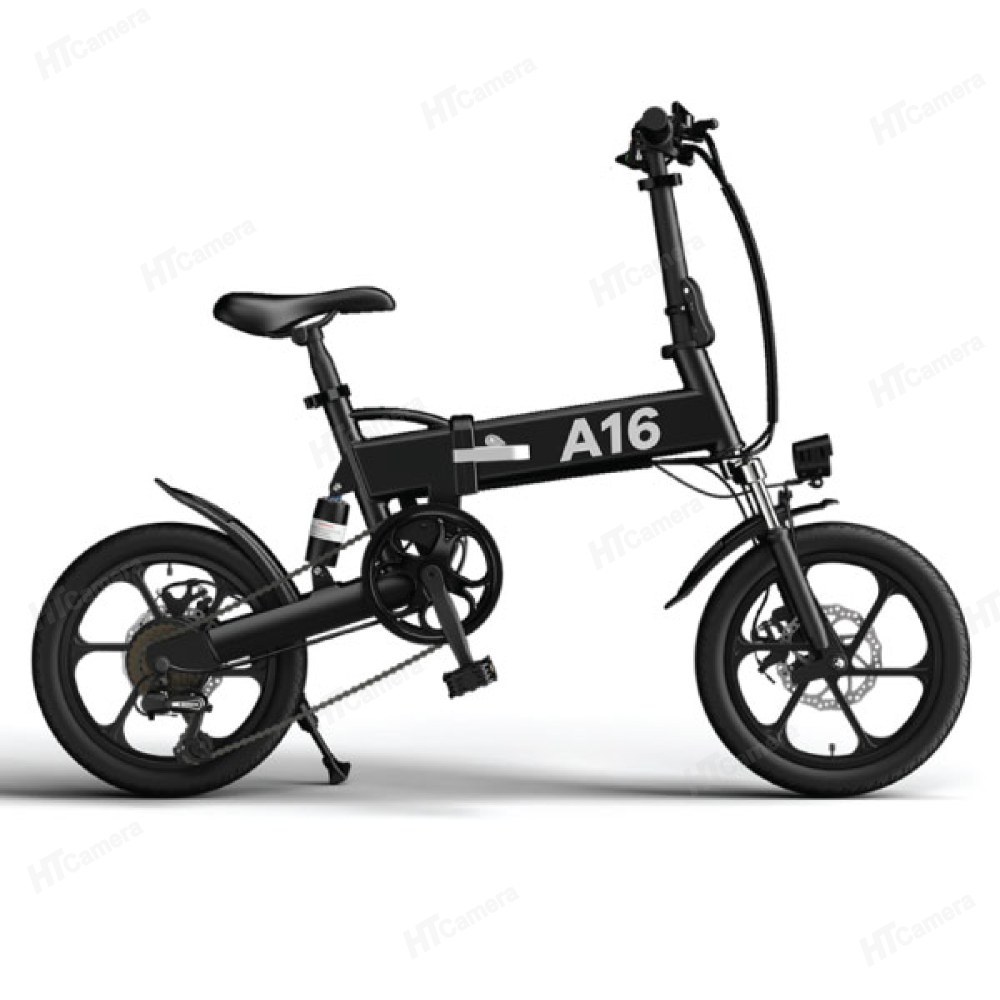 Xe dap dien gap ADO EBIKE A16 Xe dap dien HTCamera 1