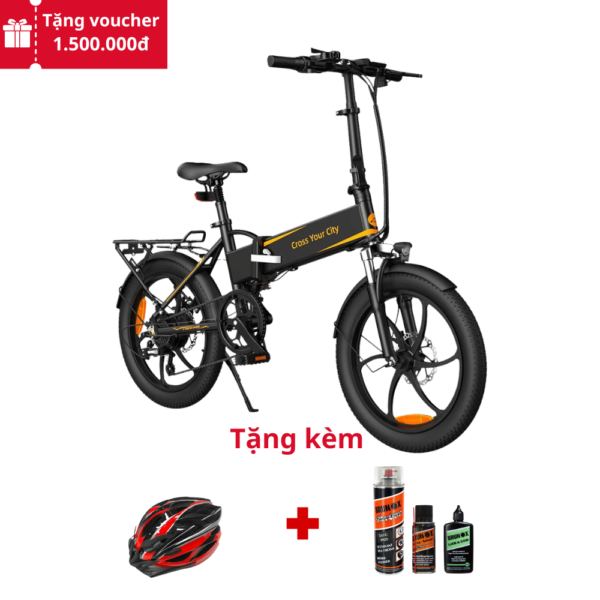 Xe đạp điện gập ADO A20XE | Thiết kế gấp gọn - Chắc chắn