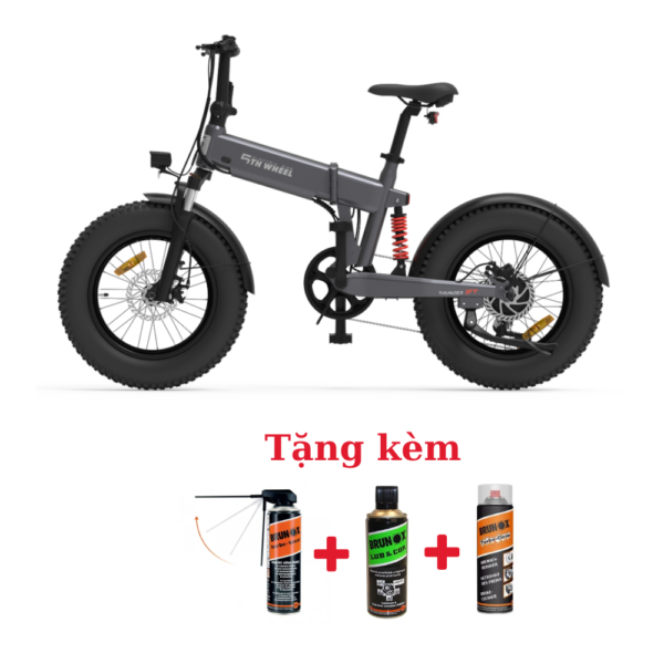 Xe Đạp Trợ Lực Điện Gấp Gọn 5TH Wheel Thunder 1FT HTebike