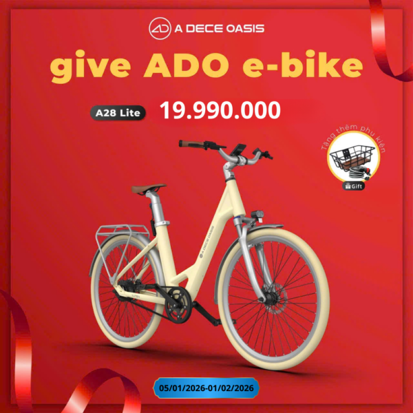 Xe Đạp Trợ Lực Điện ADO A28 Lite