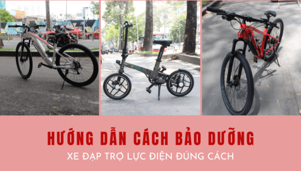 Cách bảo dưỡng xe đạp trợ lực điện đúng cách và hiêu quả