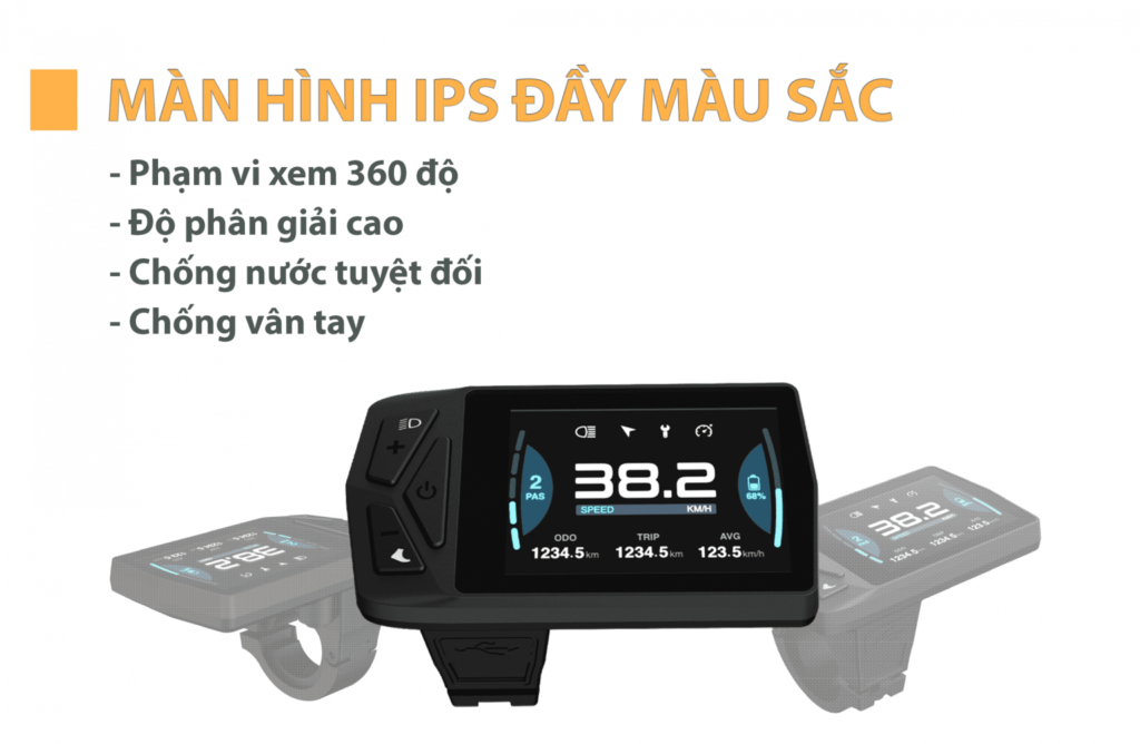 Cả 2 phiên bản đều được tích hợp màn hình IPS có khả năng chống nước, ứng dụng thông minh, hệ thống đèn LED chiếu sáng