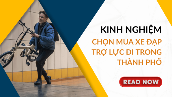 Góc chia sẻ 8 kinh nghiệm chọn mua xe đạp trợ lực đi trong thành phố