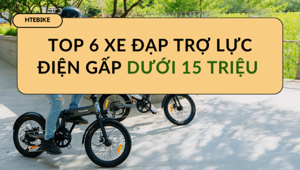 Review Top 6 xe đạp trợ lực điện gấp dưới 15 triệu cực kì phổ biến 