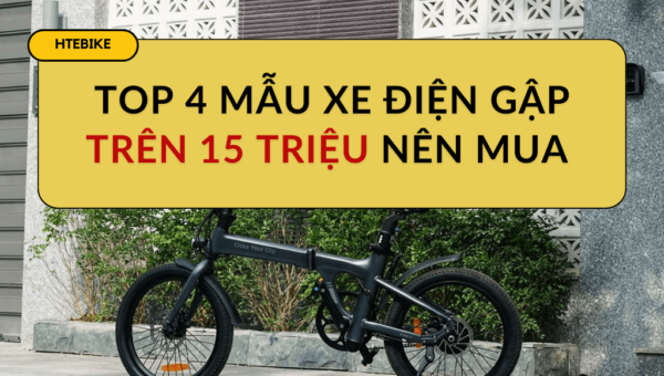 Top 4 mẫu xe điện gập trên 15 triệu đáng mua nhất hiện nay