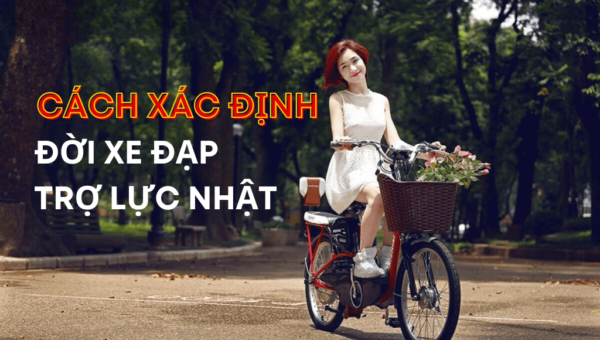 Cách xác định đời xe đạp trợ lực Nhật