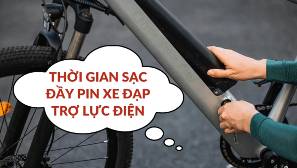 Xe đạp trợ lực điện sạc bao lâu thì đầy pin | HTeBike