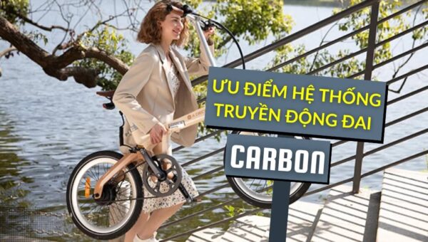 Ưu Điểm Của Hệ Thống Truyền Động Đai Carbon Cho Xe Đạp Điện | HTeBike