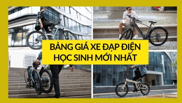 [Tổng hợp] Bảng giá xe đạp điện học sinh mới nhất 2024 | HTeBike