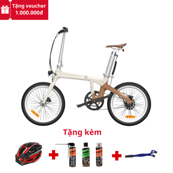Xe Đạp Trợ Lực Điện Gấp Gọn ADO A20 Carbon