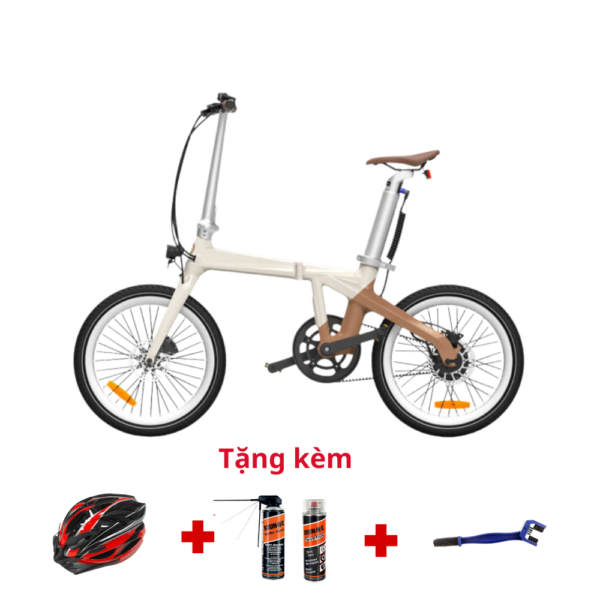 Xe Đạp Trợ Lực Điện Gấp Gọn ADO A20 Carbon