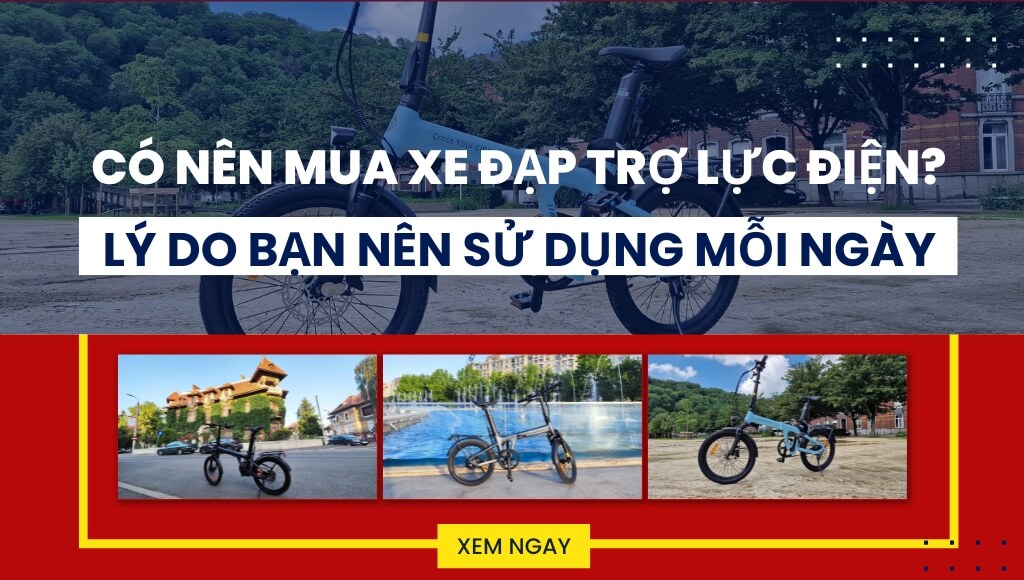 Có nên mua xe đạp trợ lực điện? Lý do bạn nên sử dụng xe đạp trợ lực điện mỗi ngày? | HTeBike