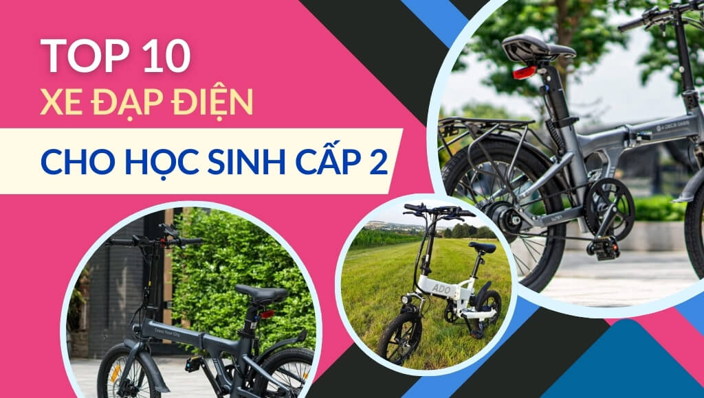 Top 10+ xe đạp điện cho học sinh cấp 2 không thể bỏ qua | HTeBike