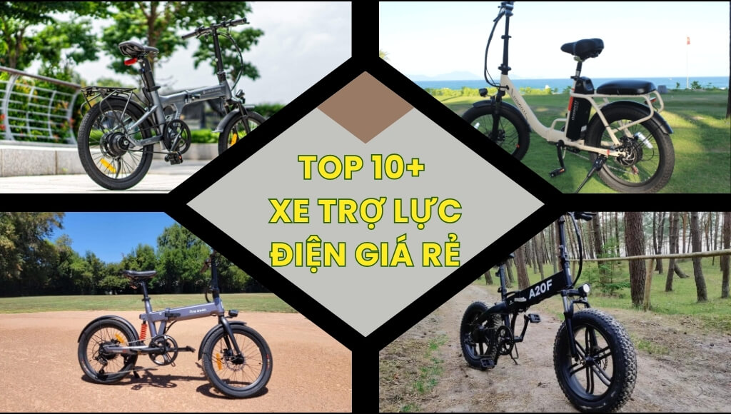 Top 10+ xe trợ lực điện giá rẻ bán chạy nhất hiện nay mà bạn nên biết | HTeBike