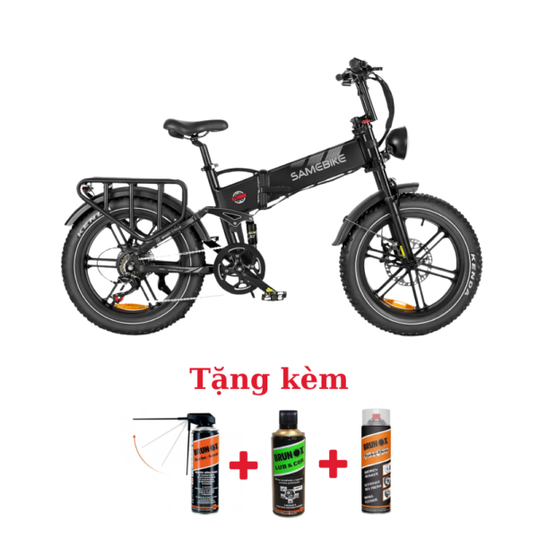 Xe Dap Tro Luc Dien Gap Samebike RS A02