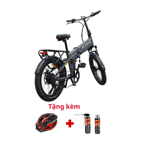 Xe Đạp Trợ Lực Điện Gấp Gọn SR Ebike X20 PRO