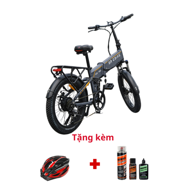 Xe Đạp Trợ Lực Điện Gấp Gọn SR Ebike X20 PRO